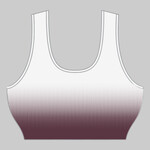 womens athletic top gradient